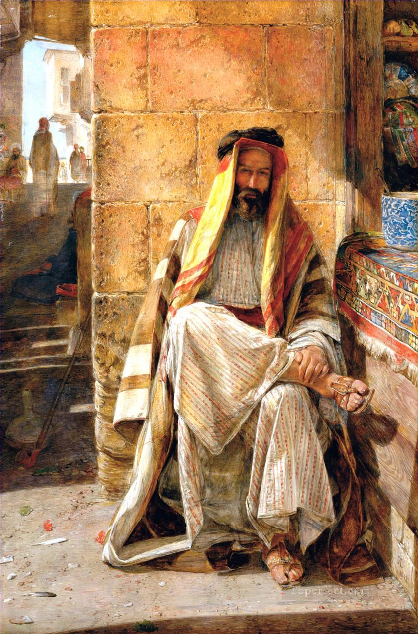 far0020D13 figura clásica árabe árabe Pintura al óleo
